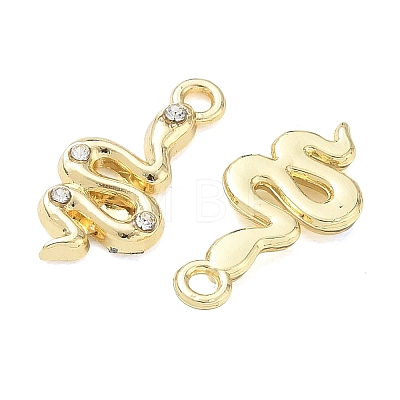 Alloy Rhinestone Pendants FIND-D044-21G-01-1