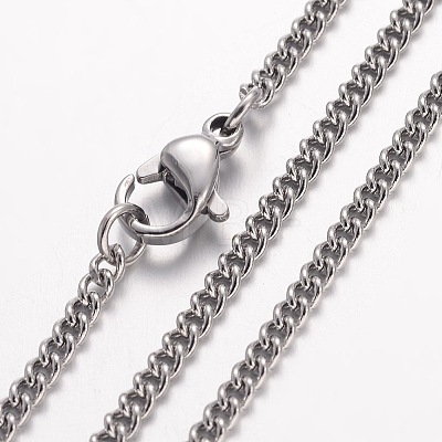 Non-Tarnish 304 Stainless Steel Necklace LS-STAS-J023-03P-1