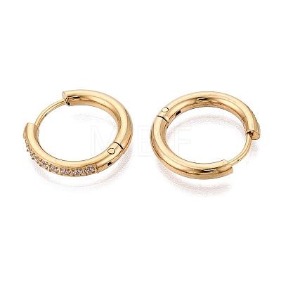 304 Stainless Steel Hoop Earrings X-STAS-Q113-13G-02-1