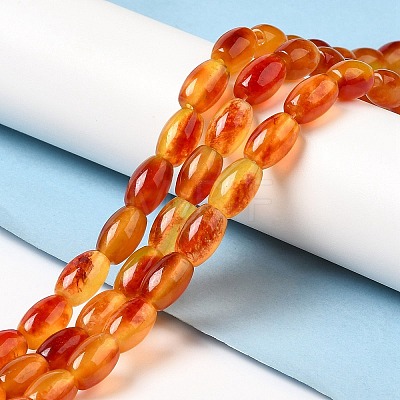 Natural Dyed Jade Beads Strands G-M402-A01-06-1