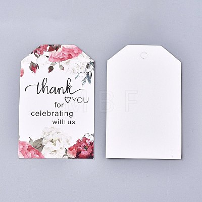 Thank You for Celebrating with Us Paper Gift Tags X1-CDIS-K002-D01-1