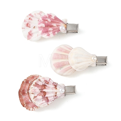 Natural Shell Alligator Hair Clips PHAR-TA000003-1