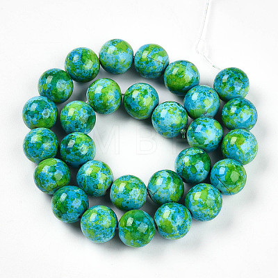 Synthetic Turquoise Beads Strands TURQ-T004-08A-06-1