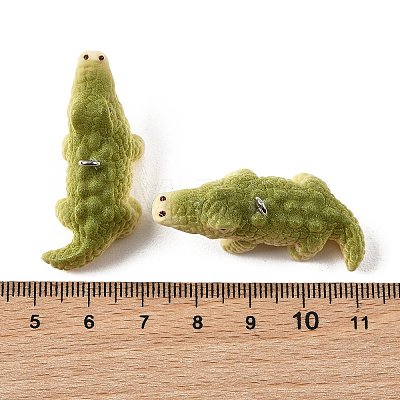 Opaque Resin Pendants RESI-G129-02-1