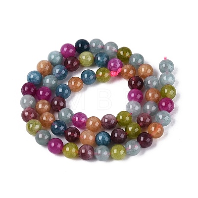 Natural Quartz Beads Strands G-N363-6mm-06-1