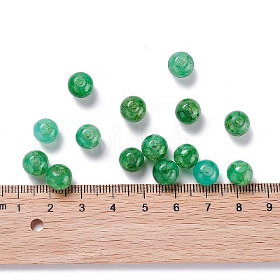 Crackle Glass Beads GLAA-PH0007-70-1