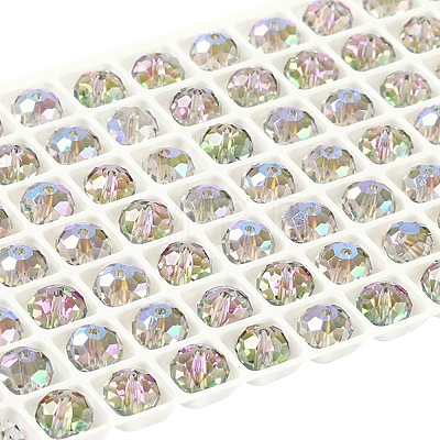 AB Color Plated Glass Beads EGLA-P059-03B-AB05-1