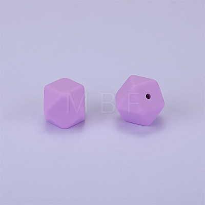 Hexagonal Silicone Focal Beads LS-SI-JX0020A-98-1