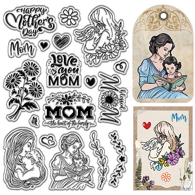 Custom PVC Plastic Clear Stamps DIY-WH0439-0332-1