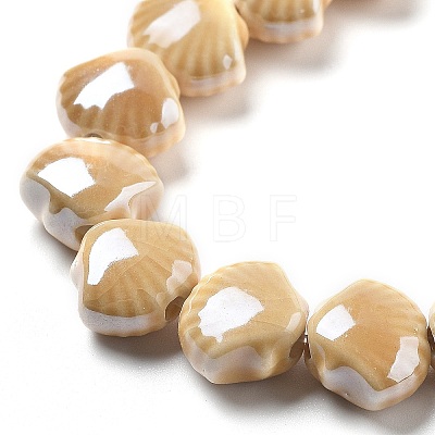 Handmade Porcelain Beads PORC-Q002-01G-1