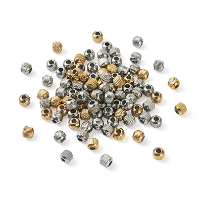 201 Stainless Steel Beads STAS-PJ0001-33-1