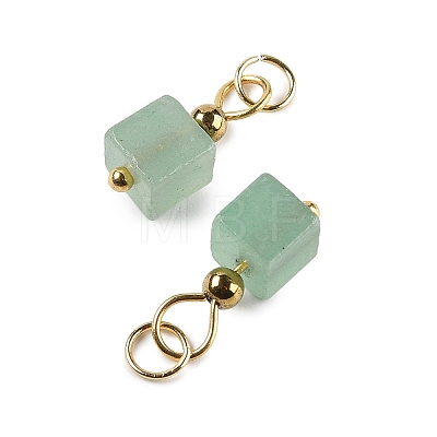 Natural Green Aventurine Pendants STAS-Z129-01G-05-1