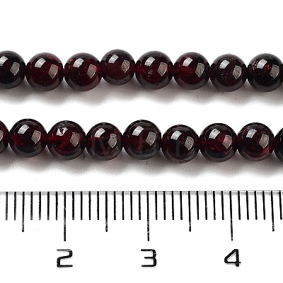 Gemstone Beads Strands X-G-G099-4mm-36-1