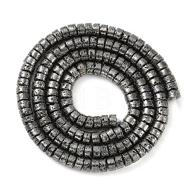 Electroplated Synthetic Non-Magnetic Hematite Beads Strands G-U003-16B-1