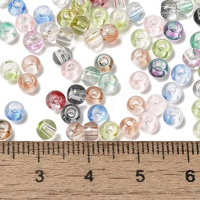 Transparent Colours Glass Round Beads SEED-F006-05A-08-1