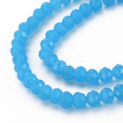 Glass Beads Strands X-EGLA-A044-J4mm-D09-1
