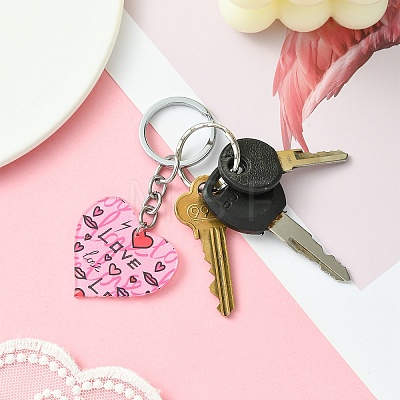 Valentine's Day Acrylic Keychain KEYC-YW00020-01-1