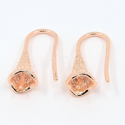 Brass Earring Hooks for Earring Design KK-M047-01-1