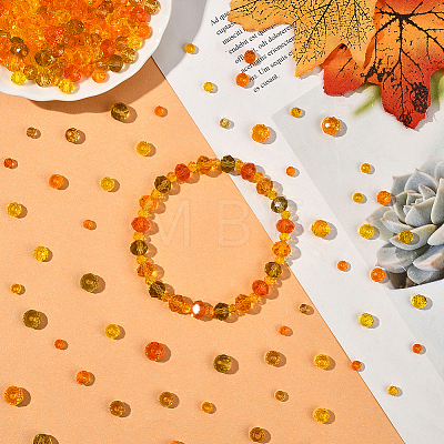 900Pcs 9 Colors Thanksgiving Day Theme Glass Beads Strands EGLA-SP0001-36-1