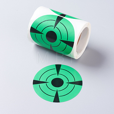 Self-Adhesive Kraft Paper Gift Tag Stickers DIY-G021-03B-1