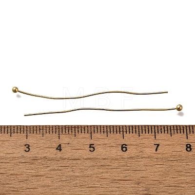 Brass Ball Head Pins KK-H502-03R-G-1