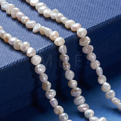 Natural Cultured Freshwater Pearl Beads Strands X-PEAR-I004-08C-1