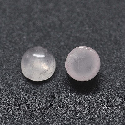 Natural Rose Quartz Cabochons G-O175-23-06-1