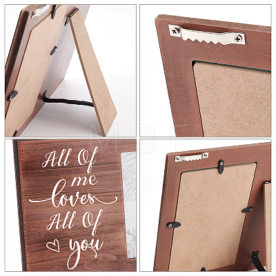 MDF Photo Frames DIY-WH0231-011-1