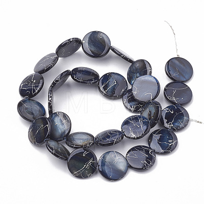 Natural Freshwater Shell Beads Strands X-SHEL-N020-2-02A-1