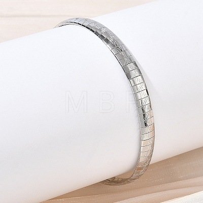 304 Stainless Steel Link Chain Bracelets for Women BJEW-Z178-12P-1