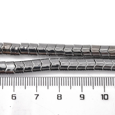 Electroplated Synthetic Non-magnetic Hematite Beads Strands G-Q174-01A-1
