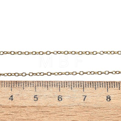 Ion Plating(IP) 304 Stainless Steel Cable Necklaces MAK-N016-12G-1