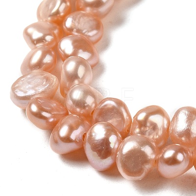 Natural Cultured Freshwater Pearl Beads Strands PEAR-E017-35-1