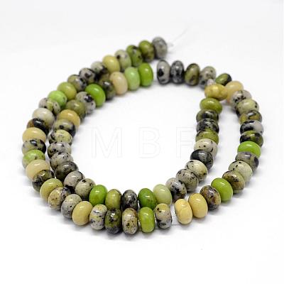 Natural Serpentine Beads Strands G-N0170-001-8.5mm-1