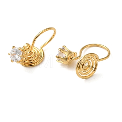 Brass Ear Cuff Findings KK-XCP0001-84-1