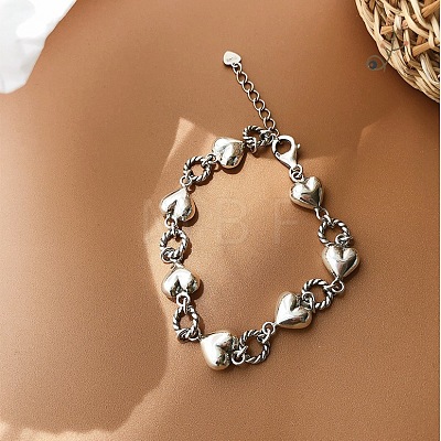Alloy Link Chain Bracelets for Women FS-WG3F7A9-01-1