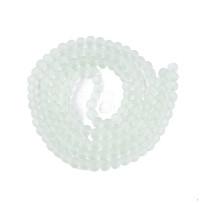 Transparent Glass Bead Strands GLAA-S031-4mm-29-1