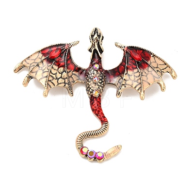 Alloy Rhinestone Big Pendants X-FIND-I060-01AG-01-1