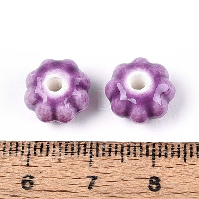 Handmade Porcelain Ceramic Beads PORC-T133-26D-1