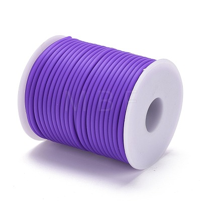 Hollow Pipe PVC Tubular Synthetic Rubber Cord RCOR-R007-3mm-18-1