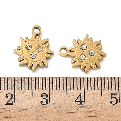 304 Stainless Steel Pendants STAS-D208-06G-1