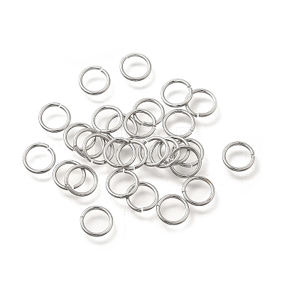 Brass Open Jump Rings KK-B147-03G-P-1