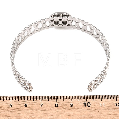 304 Stainless Steel Cuff Bangle Making STAS-F366-11A-P-1