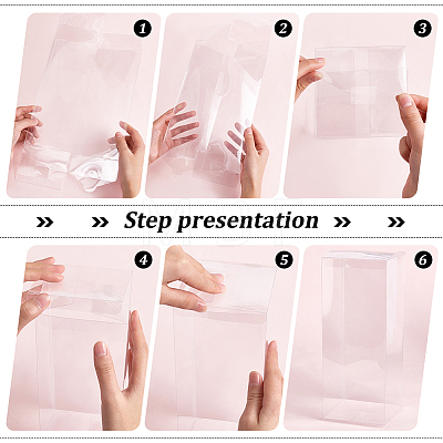 PVC Storage Boxes CON-WH0086-088B-1