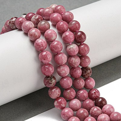 Natural Rhodonite Beads Strands G-P544-A02-02-1