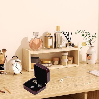 Plastic & PU Leather Jewelry Cufflink Boxes CON-WH0117-14B-1