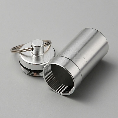 Outdoor Portable Aluminium Alloy Small Pill Case KEYC-WH0029-92E-1