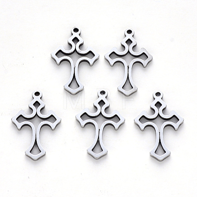 Tarnish Resistant 304 Stainless Steel Pendants STAS-N092-39-1