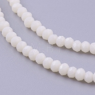 Imitation Jade Glass Beads Strands X-GLAA-G045-A21-1