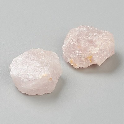 Rough Raw Natural Rose Quartz Beads G-H254-11C-1
